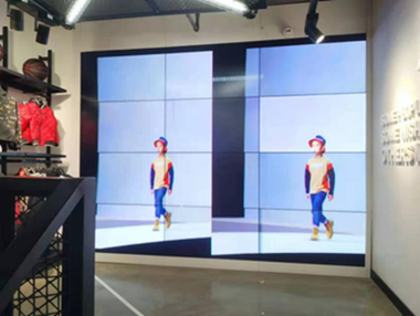 Jordan Brand Chain Store oled screen panel Integrated Solution