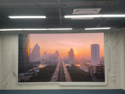P2 led video wall Overall Solution in Shanghai Zhongshuai Technology Showroom