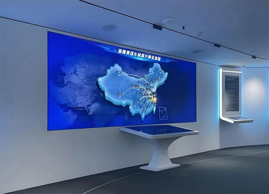 The scanning board transmits the pulses serially to the corresponding LEDs