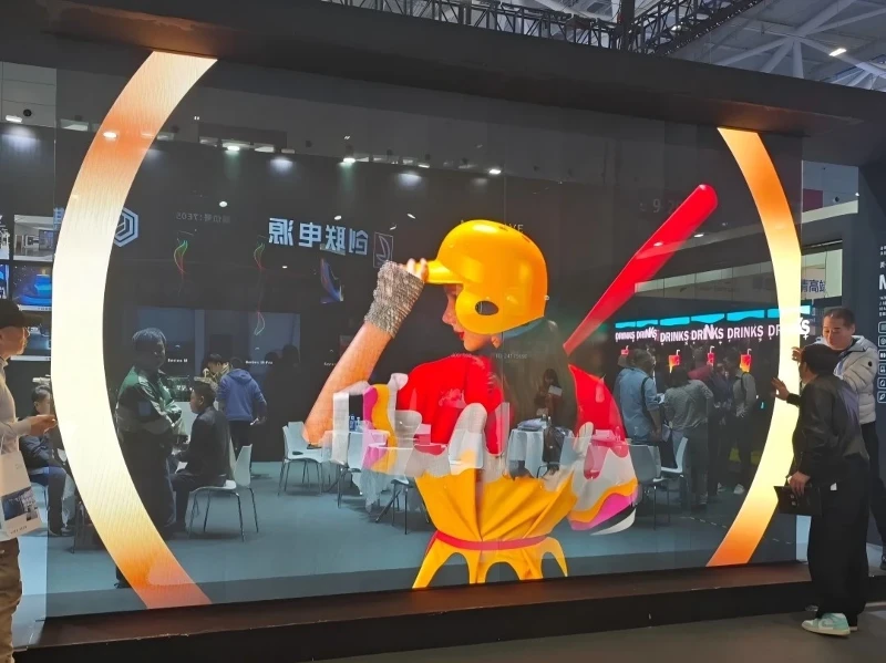 LED transparent display screen LED transparent display screen