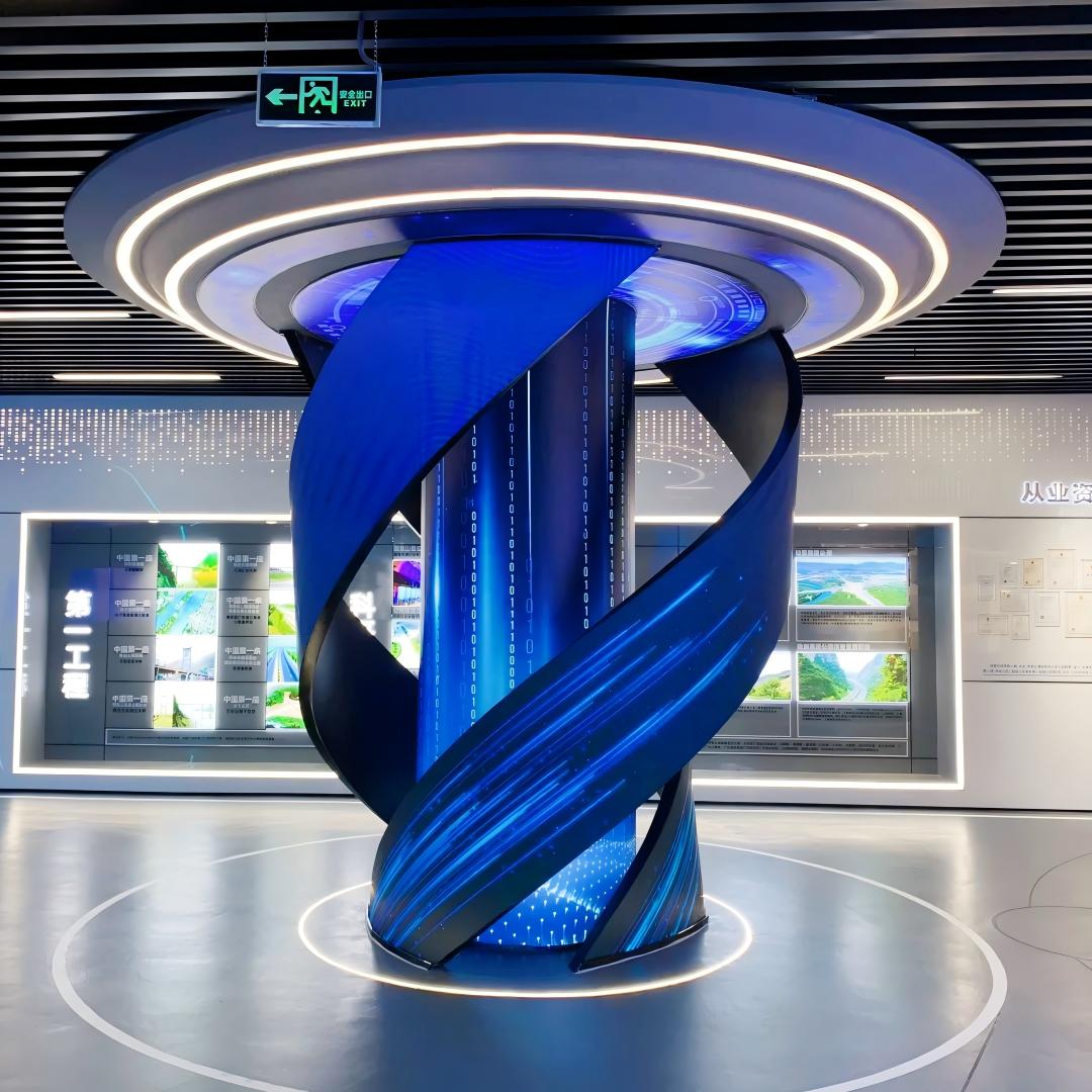 LED exhibition hall special-shaped screen LED exhibition hall special-shaped screen