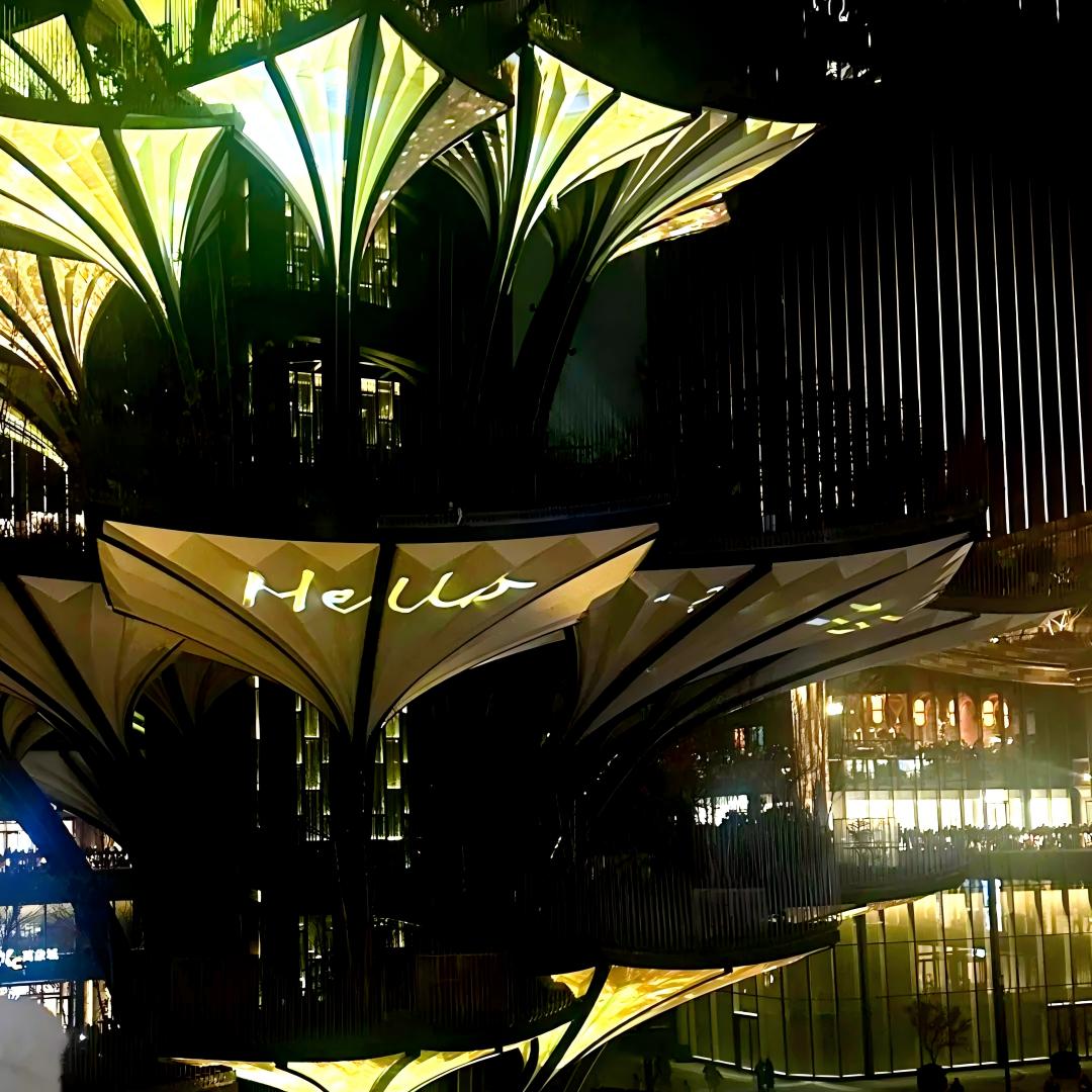 Mall LED Tree of Life Screen Mall LED Tree of Life Screen