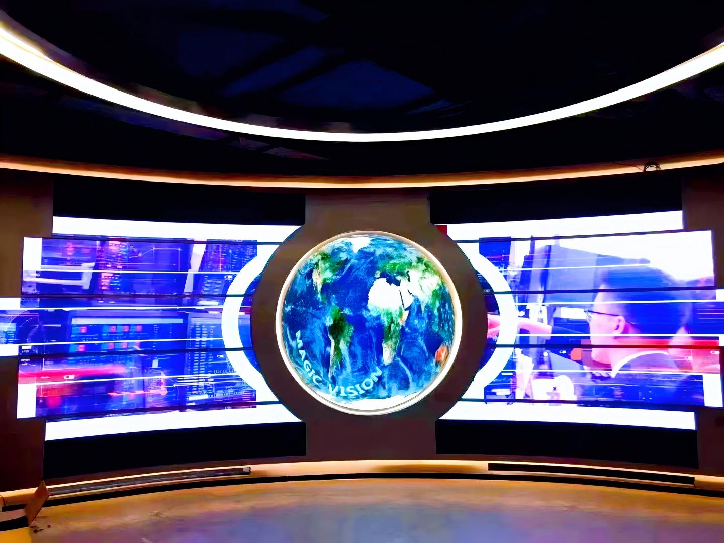 LED exhibition hall spherical screen LED exhibition hall spherical screen