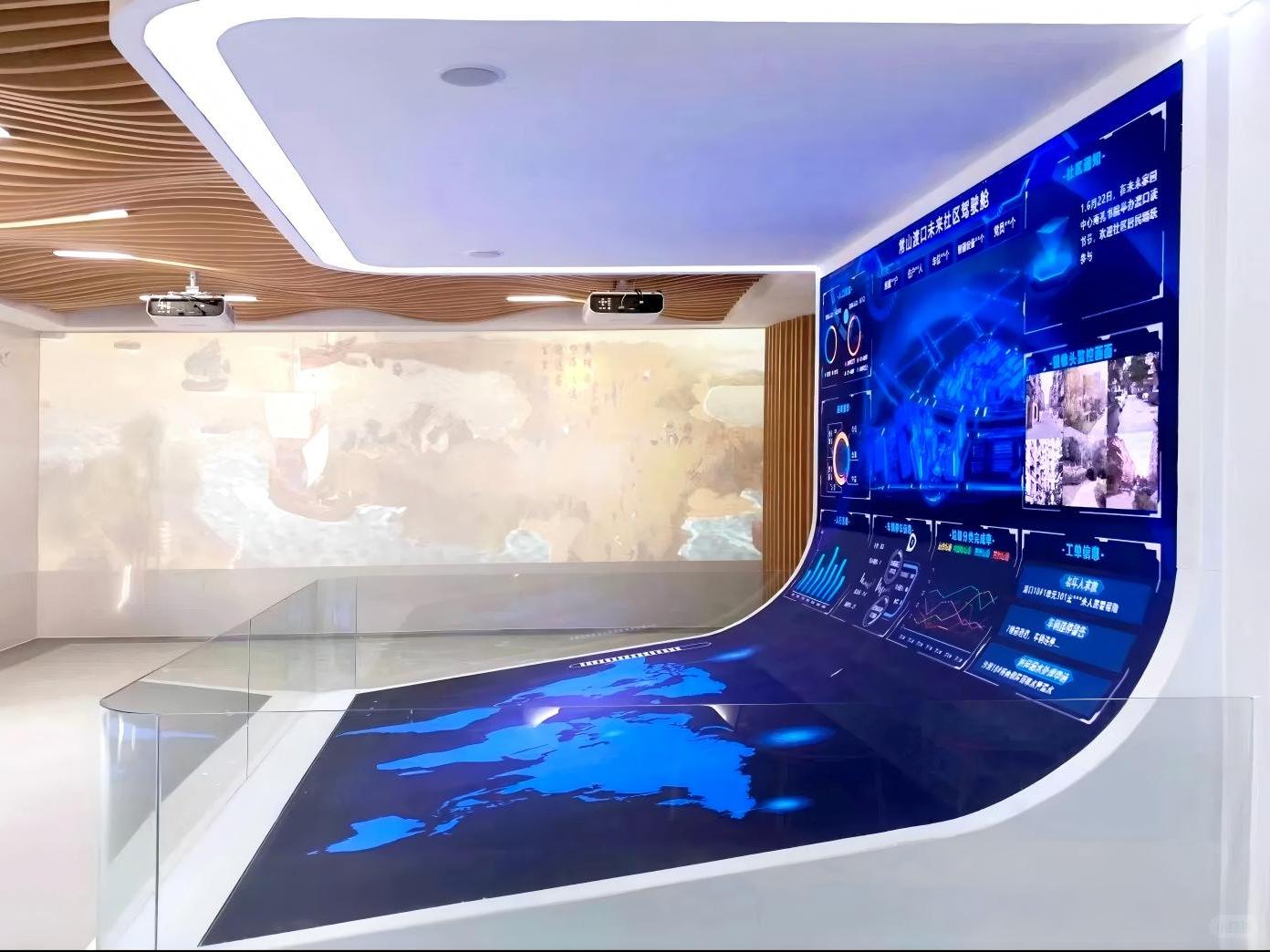 Exhibition halls shopping malls corporate centers squares creative customized LED display screen groups Exhibition halls shopping malls corporate centers squares creative customized LED display screen groups