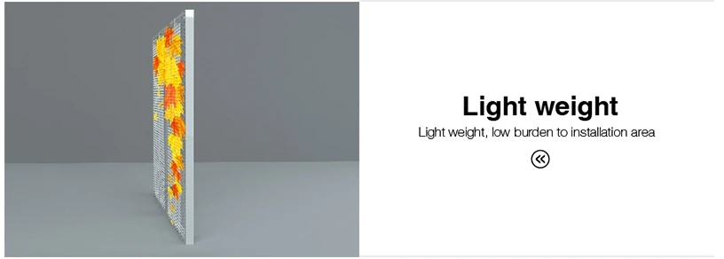 clear led panel