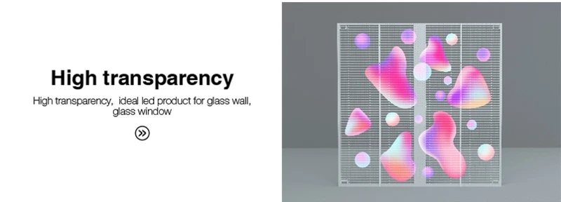 transparent flexible led display transparent flexible led display