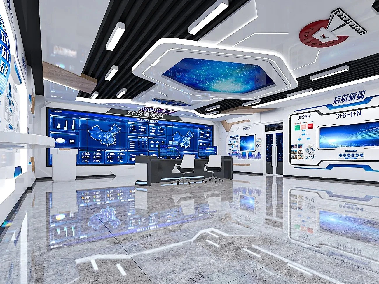 Integration of scientific and technological elements to enhance the level of corporate exhibition halls: Interactive function integration allows the audience to actively participate in the display content, increasing the fun and experience; Multimedia display linkage, linking the LED display screen with other multimedia equipment in the corporate exhibition hall to create an immersive experience space, bringing visitors a shocking audio-visual experience, and highlighting the company's high-tech display methods. Integration of scientific and technological elements to enhance the level of corporate exhibition halls: Interactive function integration allows the audience to actively participate in the display content, increasing the fun and experience; Multimedia display linkage, linking the LED display screen with other multimedia equipment in the corporate exhibition hall to create an immersive experience space, bringing visitors a shocking audio-visual experience, and highlighting the company's high-tech display methods.