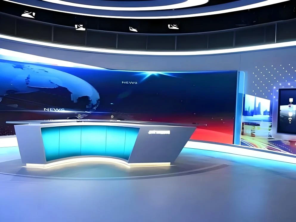 A: To improve the image of the studio through LED display, we can start from many aspects. In terms of design, we use ultra-thin and seamless splicing technologies to make the screen look stylish and beautiful, matching the overall style of the studio. We use its flexible display function to play high-quality background images, such as beautiful natural scenery and cool virtual scenes, to enhance visual appeal. Combined with interactive technology, we can display audience feedback in real time to make the studio full of interactive atmosphere. At the same time, we ensure that the screen color is accurate and the brightness is appropriate to present professional and clear images, so that the audience can feel the high standard and modernization of the studio, thereby improving the overall image.