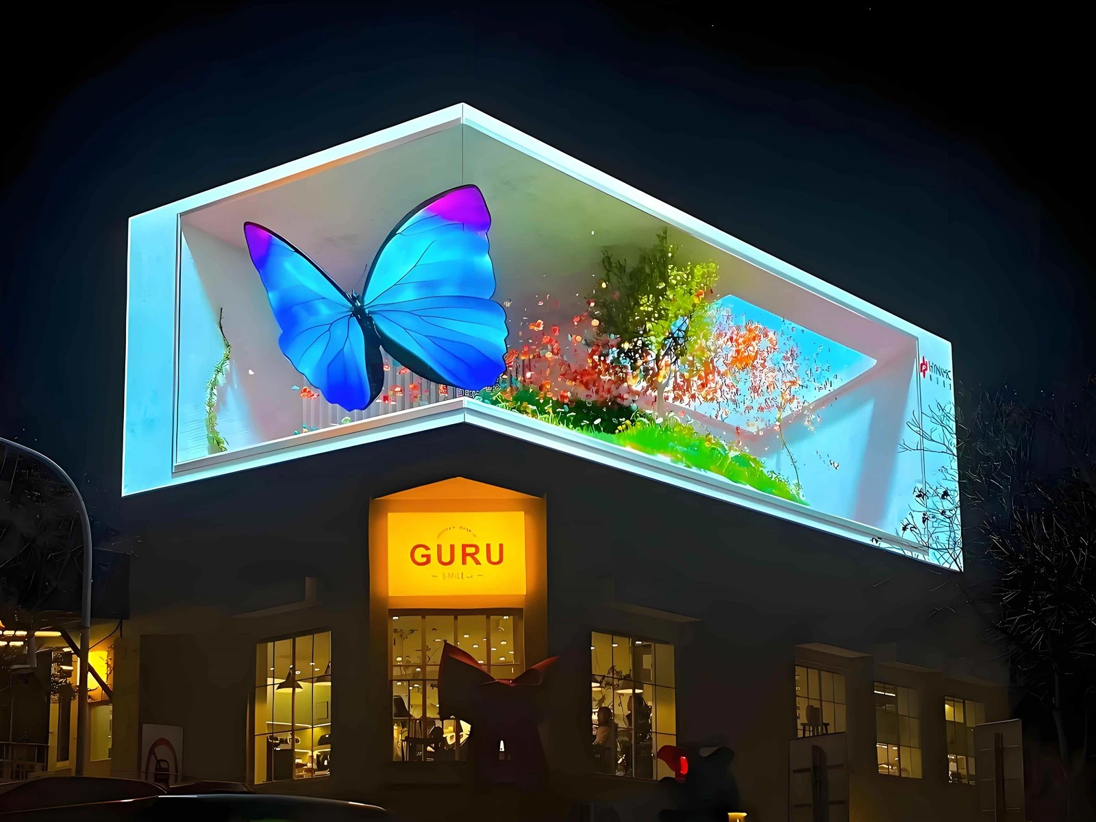 Outdoor LED screen