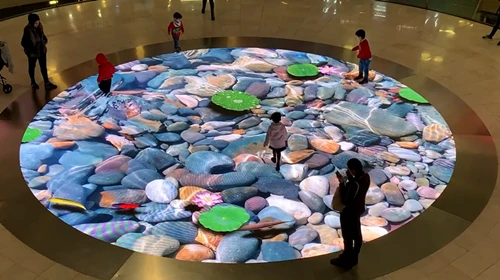 led tile display